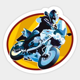 Race Bike trial Sticker